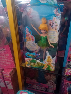 Κούκλα Τινκερμπελ καινούργια, κλειστή στο κουτί