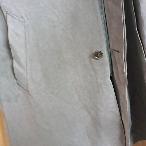 London Fog Trench Coat Gray New M-L