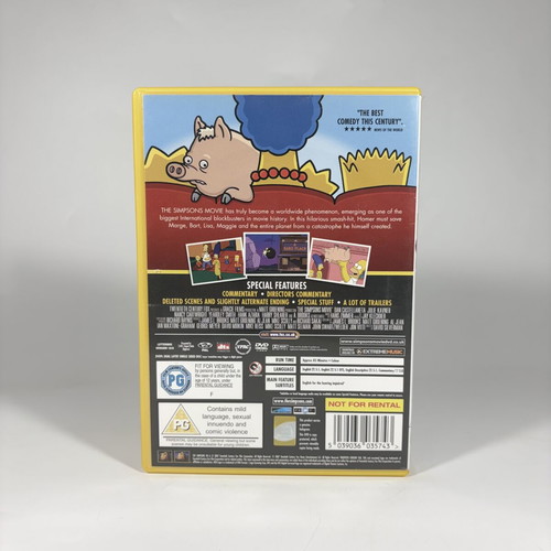 The Simpsons Movie DVD like new with English subtitles