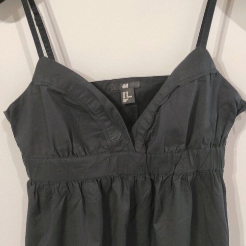 princess polly baby blue dress Mugler x H&M Black Tulle Trim Jersey Bodycon Dress S MUGLER main image 0