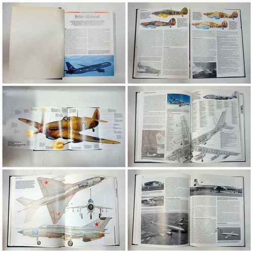 Rare Legends & Development Airplane 4-Volume Encyclopedia like new, Greek