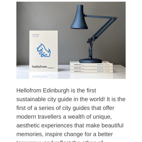 Hellofrom Edinburg City Guide brand new