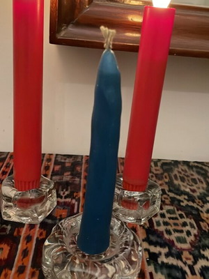 Costa Boda candlesticks new, set of 3 pieces