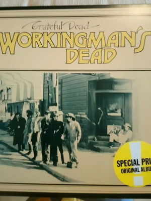 The Grateful Dead Workingman's Dead vinyl record used, Greek press