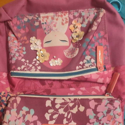 Girl's bag like new, branded, shoulder and backpack style