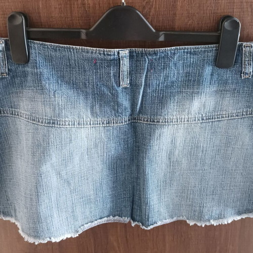 Zara denim skirt like new, blue, size XL