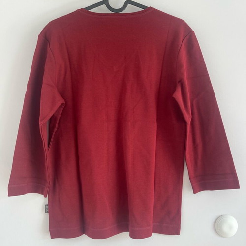 Cecil blouse size M red new with 3/4 sleeves