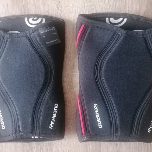 Rehband Knee Support Black/Red 7mm like new