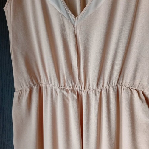 Zara women's pink one-piece jumpsuit new, size L