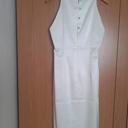Ivory midi dress Badoo like new, ideal for civil wedding or baptism