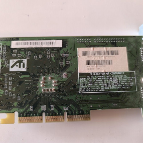 ATI Rage 128 Pro AGP graphics card like new, vintage retro gaming