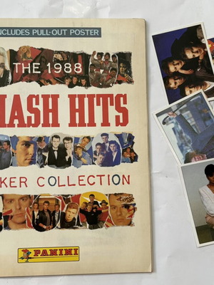 Άλμπουμ Smash Hits 1987 σαν καινούργιο με αφίσα και 5 αυτοκόλλητα