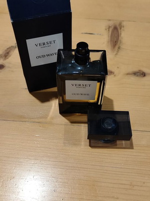 Verset Oud Wave men's perfume like new, barely used 100 ml