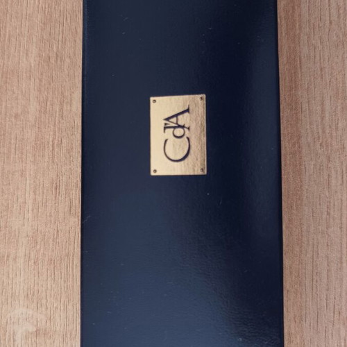 Caran d'Ache Epee Cour de Paris Fountain Pen Nib M 14K new with leather case