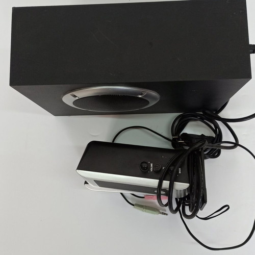 Logitech S200 speakers like new 2.1 black/silver