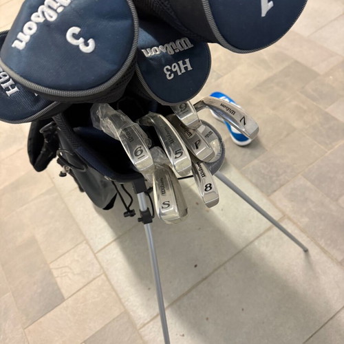 Wilson golf clubs and Adidas and Nike shoes size 44 2/3 new