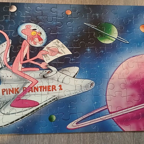 Παζλ Ροζ Πάνθηρας σαν καινούργιο, vintage δεκαετίας '80-'90