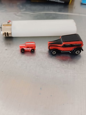 Micro Machine toy car