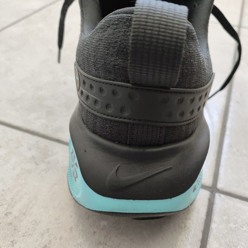 Nike Infinity Run X Flyknit shoes like new, black and blue, size 44.5