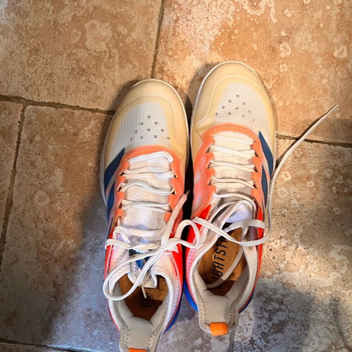 Adidas Adizero Tennis Athletic Shoes Size 43 Like New, Multicolor