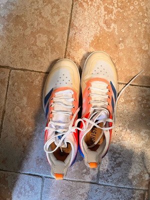 Adidas Adizero Tennis Athletic Shoes Size 43 Like New, Multicolor