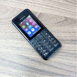 Nokia 130 DUAL SIM (RM-1035) Μαύρο Λειτουργικό Κινητό Τηλέφωνο Με κουμπιά