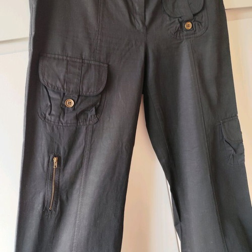 Bill Cost women's cargo pants like new, black, size L