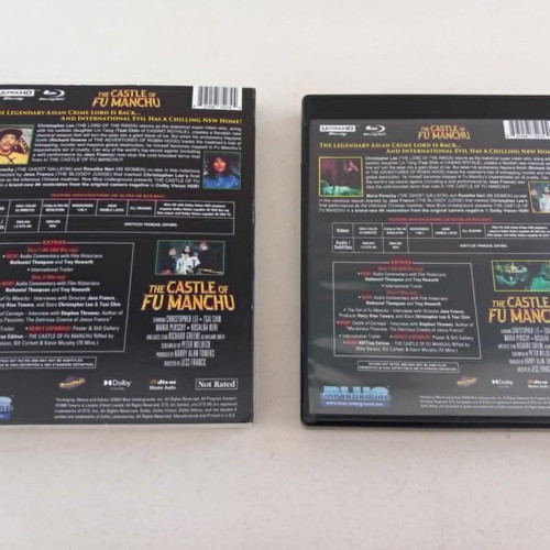 The Castle of Fu Manchu 4K Ultra HD Blu-Ray used, adventure