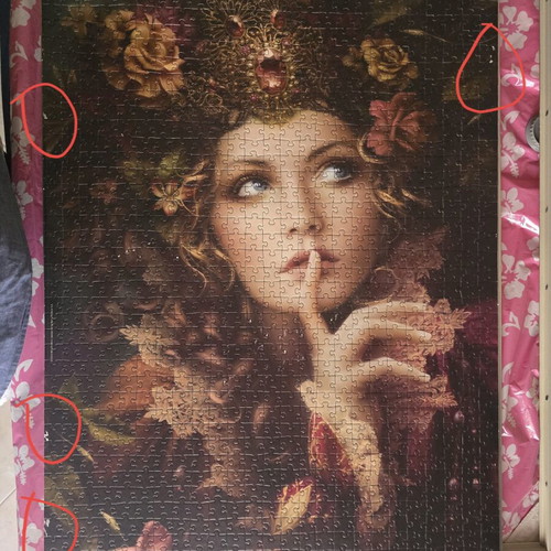 Heye Quiet 1000-Piece Puzzle like new, no box