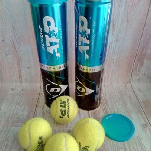 Dunlop ATP tennis balls new, pack of 2 cans