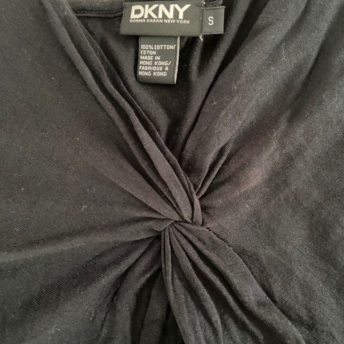 DKNY black summer tank top size S used