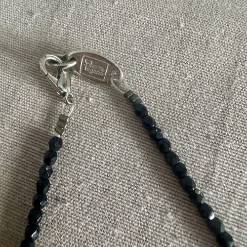 Sharra Pagano necklace like new with tourmaline and bone