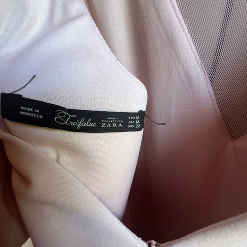 Zara Trafaluc mini dress pink like new size M