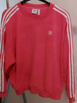 Adidas Originals Adicolor Classics Oversized sweatshirt pink like new, sizes S M