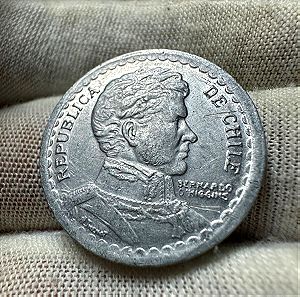 Χιλή 1 πέσο 1954