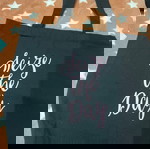  μαύρη tote bag