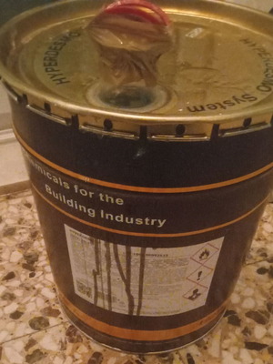 Hyperdesmo T like new, 8 liters transparent waterproofing