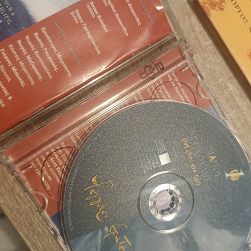Marios Frangoulis CD live recordings at Iera Odos, pack