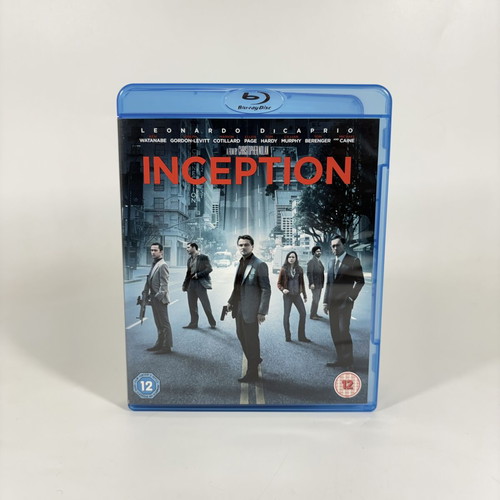 Inception Blu-ray and DVD like new with English subtitles