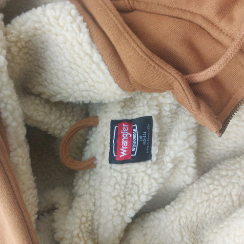 Wrangler brown jacket new size L