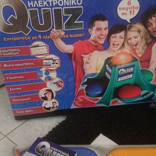 Electronic Quiz board game used
