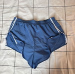 Nike Dri-FIT women's running shorts size M like new, blue