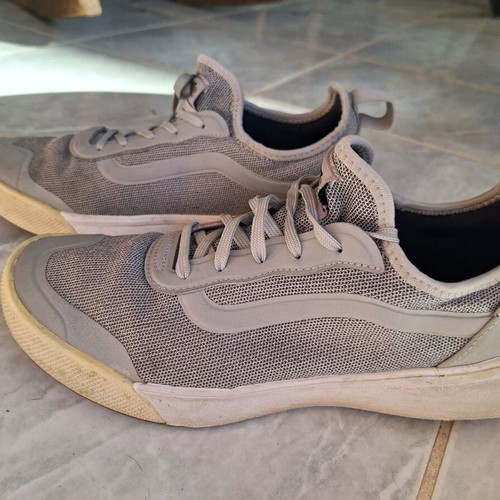 Vans shoes used, gray, size 42, casual