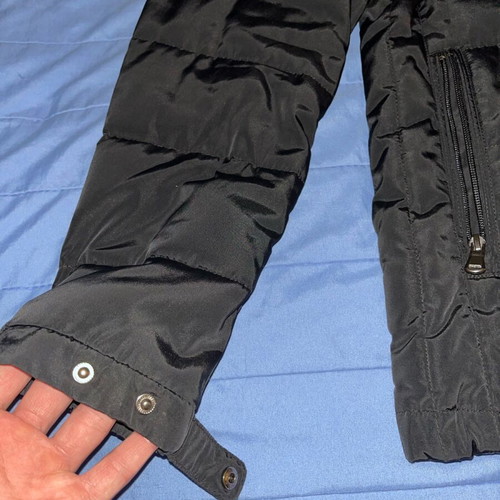 Benetton Man Sport & Casual Puffer jacket, black, size L