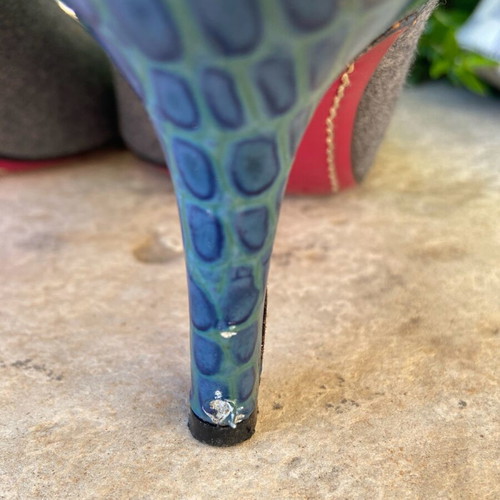 Emanuel Ungaro gray pumps used, size 39