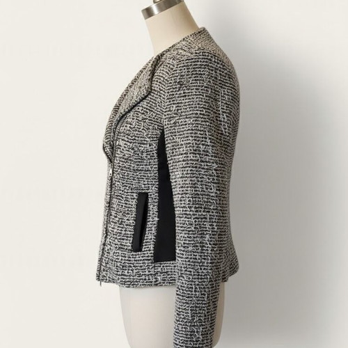 Top Secret women's black and white textured jacket like new XS–S