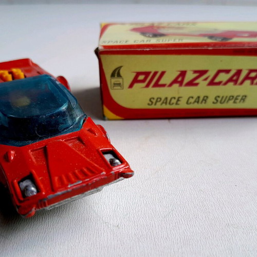 Pilaz Space Car metal die cast toy car new from the 70s