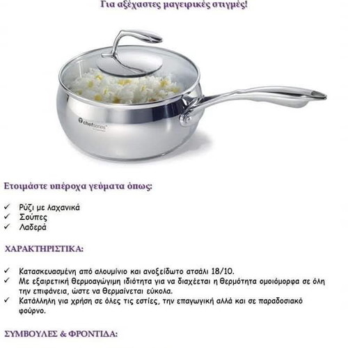 Tupperware Chef Series 2.8L Pot new