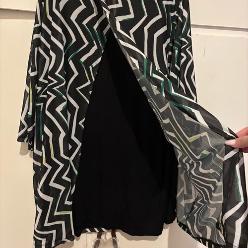 Ulla Popken blouse dress like new with unique back and opening