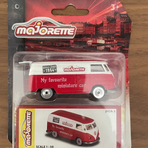 Majorette Volkswagen T1 Van vintage, sealed
